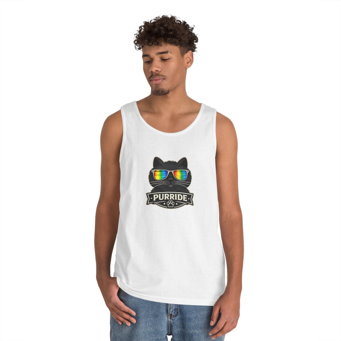 Purride Unisex Heavy Cotton Tank Top (10 Colors)