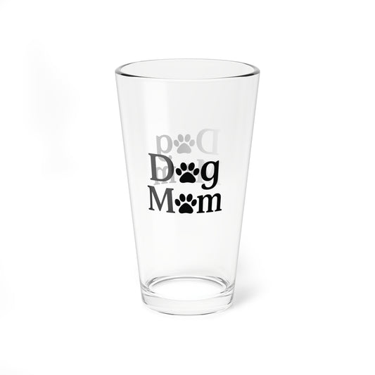 Dog Mom Mixing Glass, 16oz