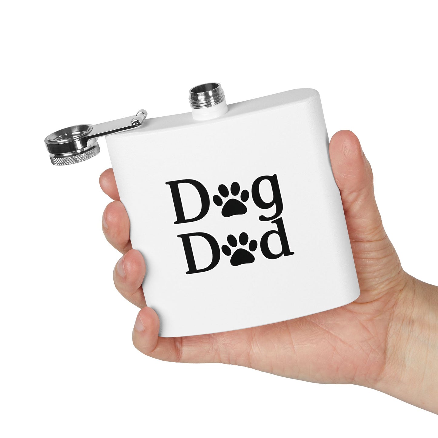 Dog Dad Stainless Steel Flask