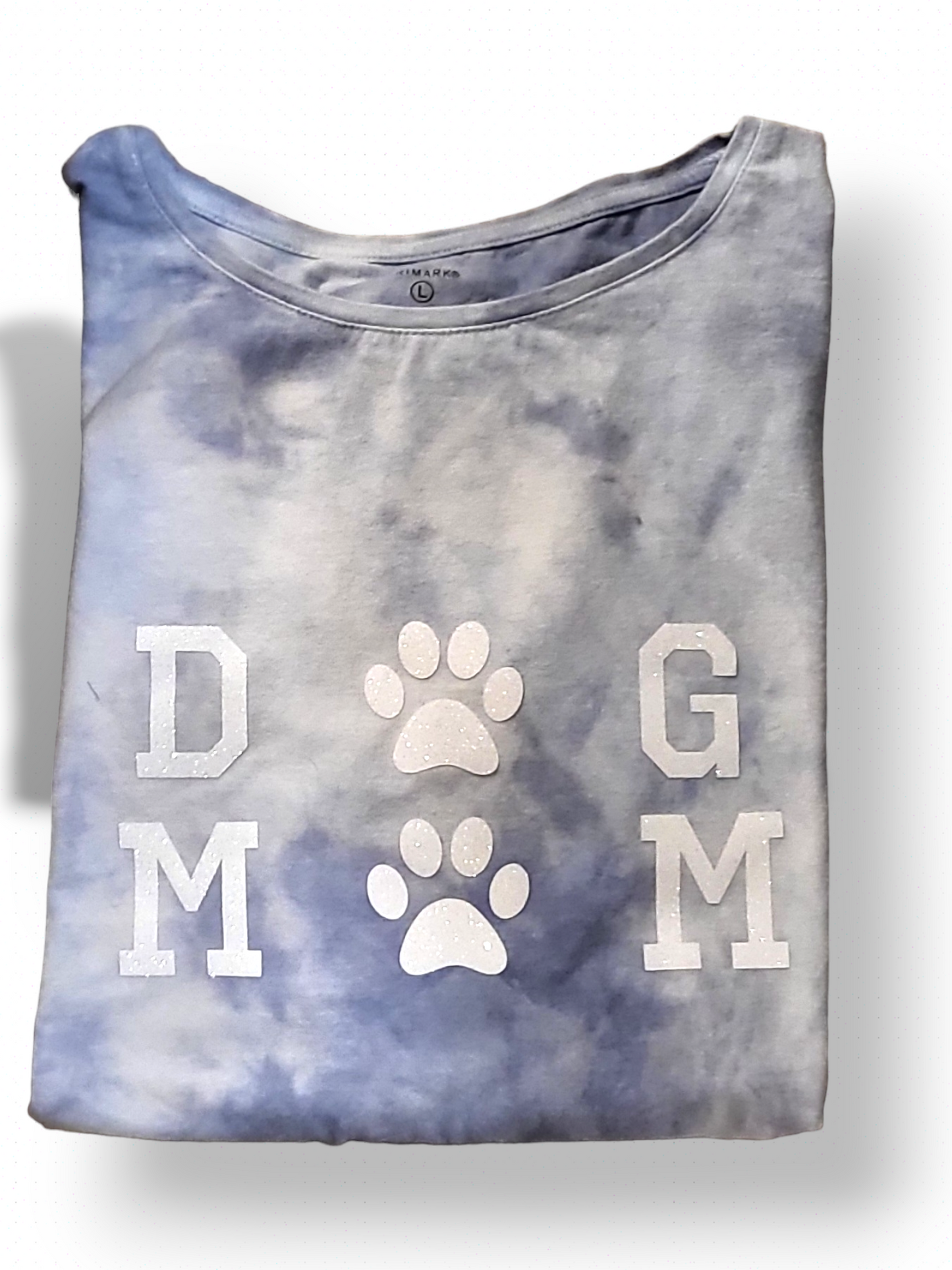 Dog Mom Tie-Dyed Long Sleeve T-Shirt