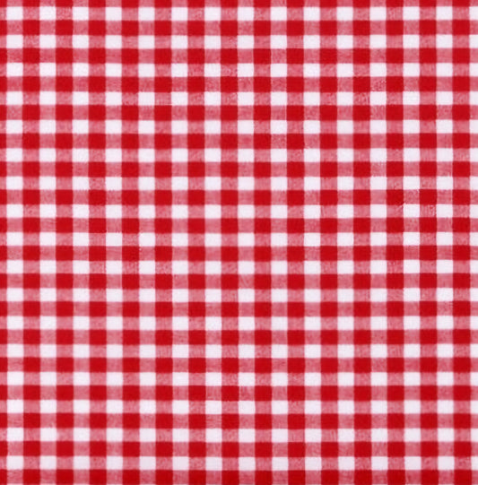 Red and White Check Bandana