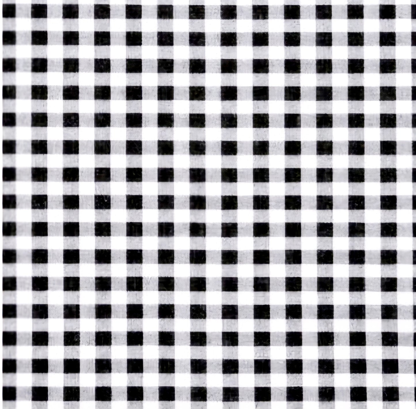 Black and White Check Bandana