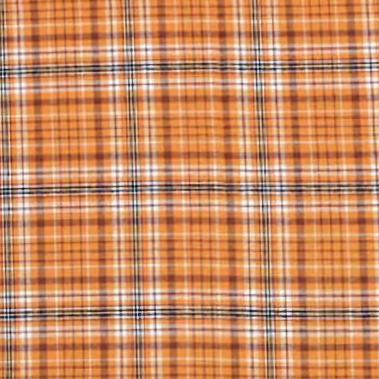 Dark Yellow Black and Brown Plaid Flannel