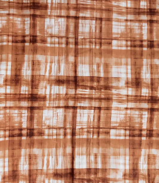 Fall Abstract Plaid Flannel