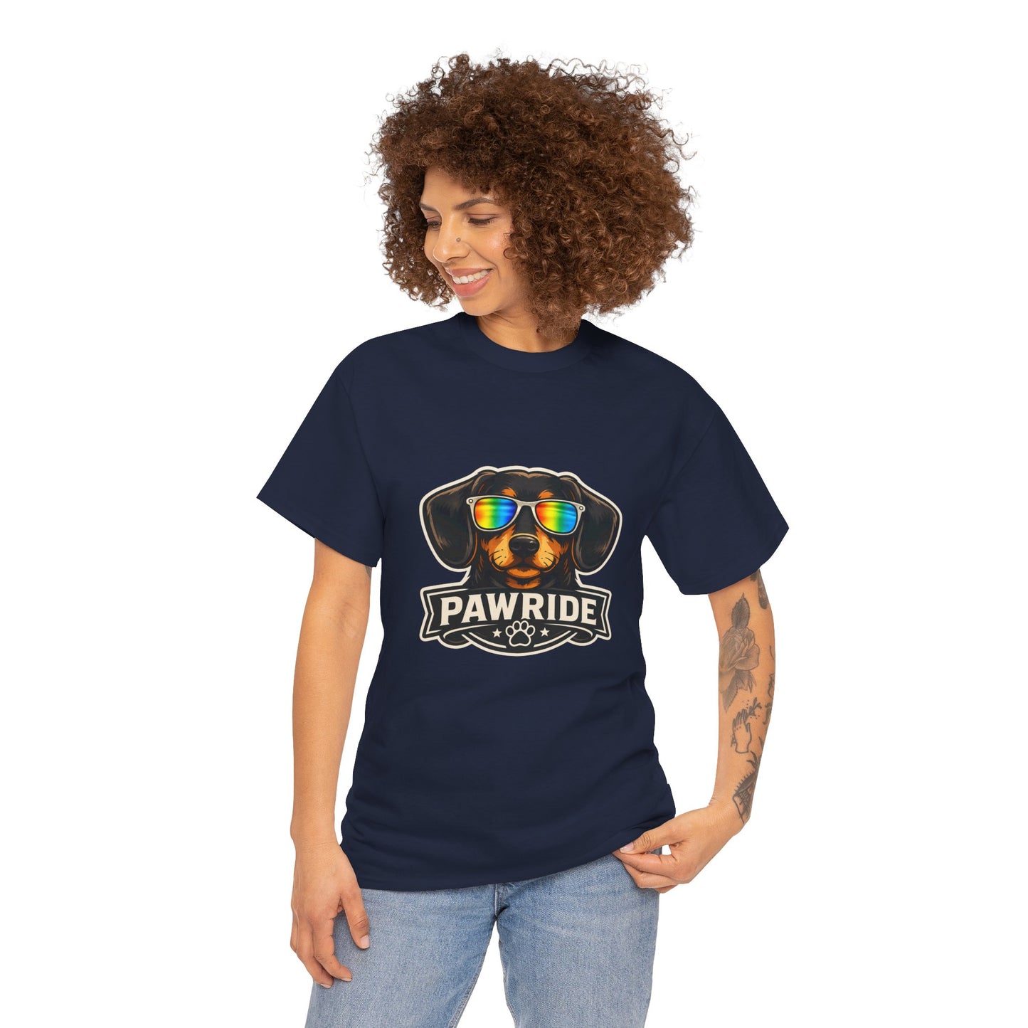 Pawride Heavy Duty Unisex Tee Sizes Small - 5XL (11 colors)