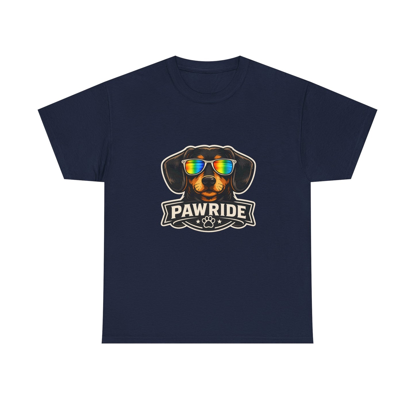 Pawride Heavy Duty Unisex Tee Sizes Small - 5XL (11 colors)