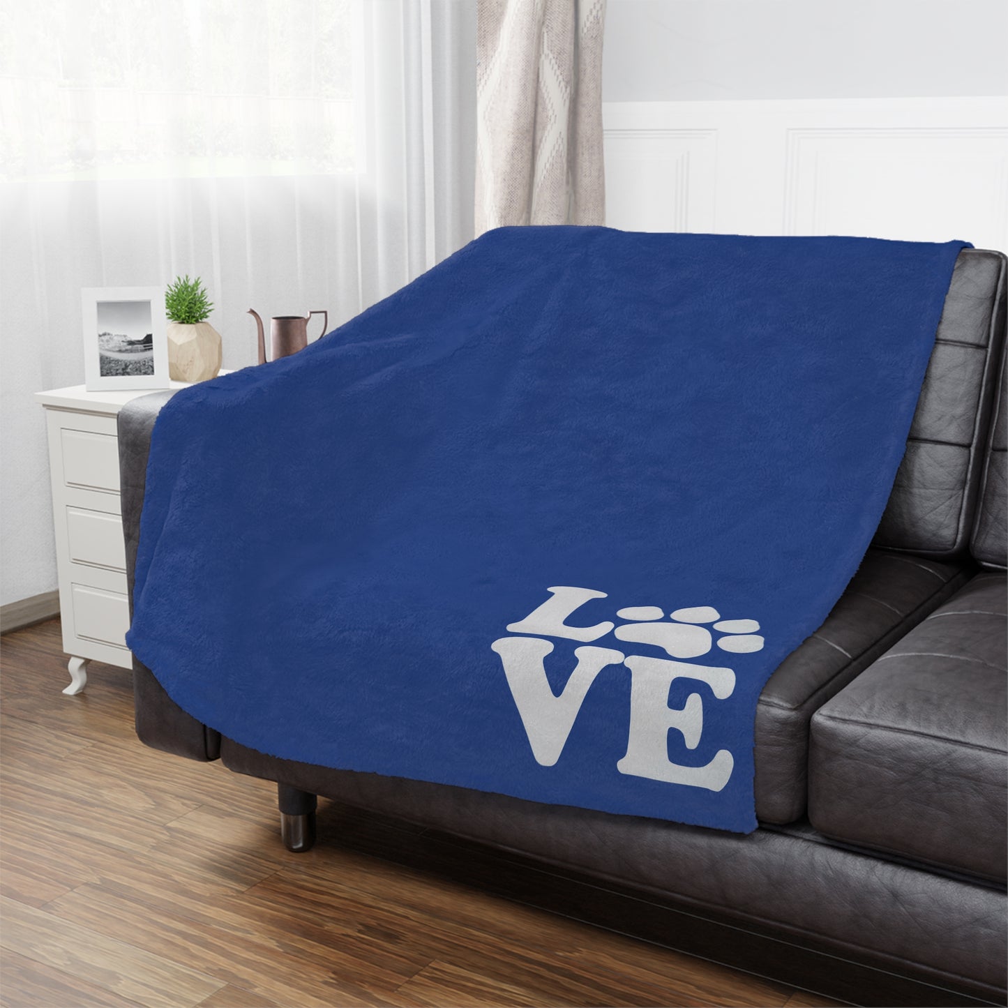 Love Dog Minky Blanket