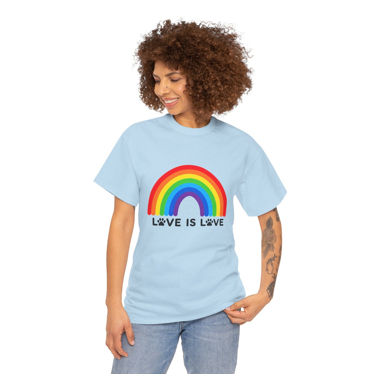 Love is Love Heavy Duty Unisex Tee Sizes Small - 5XL (11 colors)
