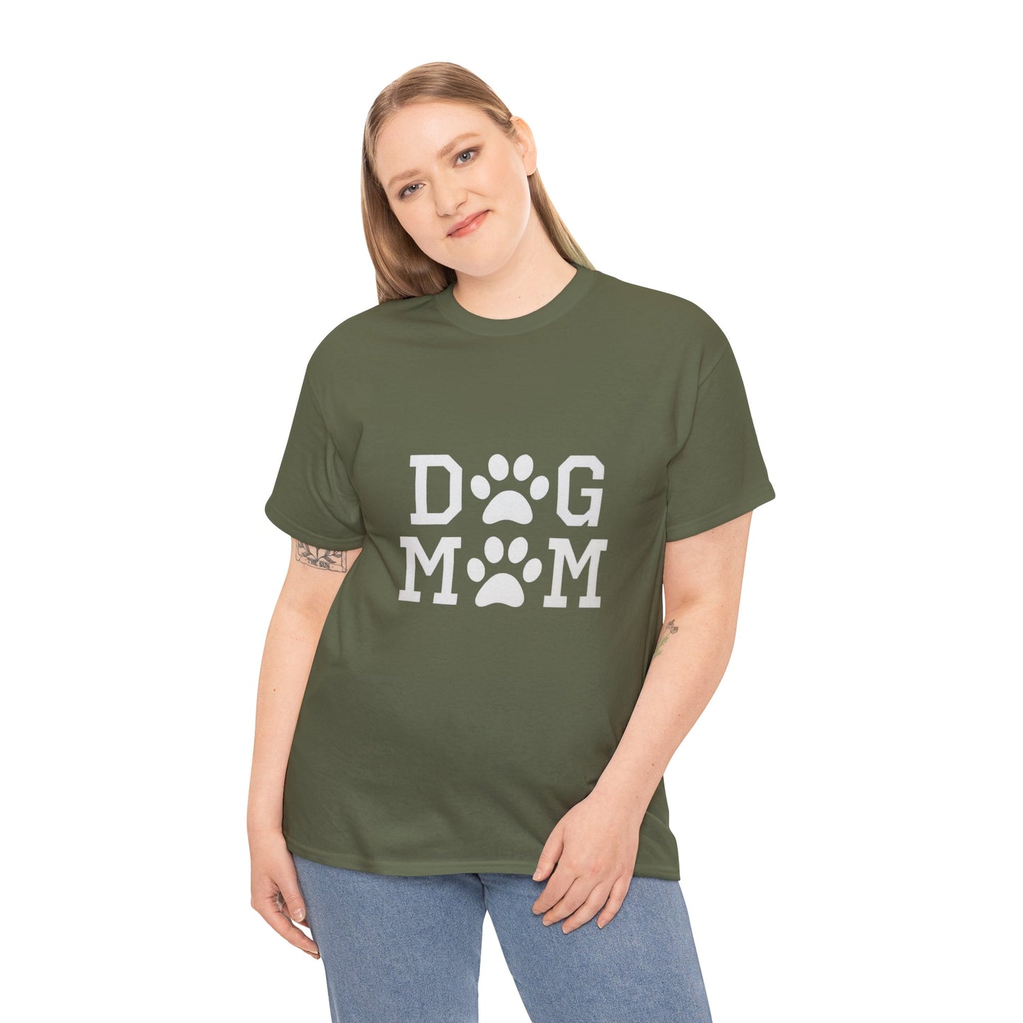 Dog Mom Heavy Duty Unisex Tee Sizes Small - 5XL (11 colors)
