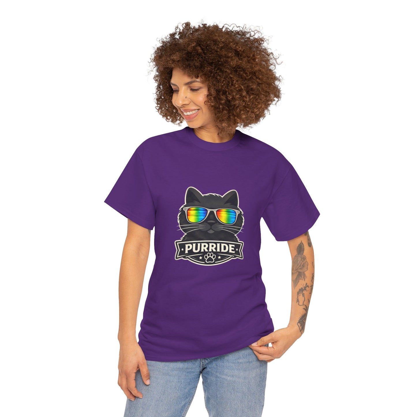 Purride Heavy Duty Unisex Tee Sizes Small - 5XL (11 colors)