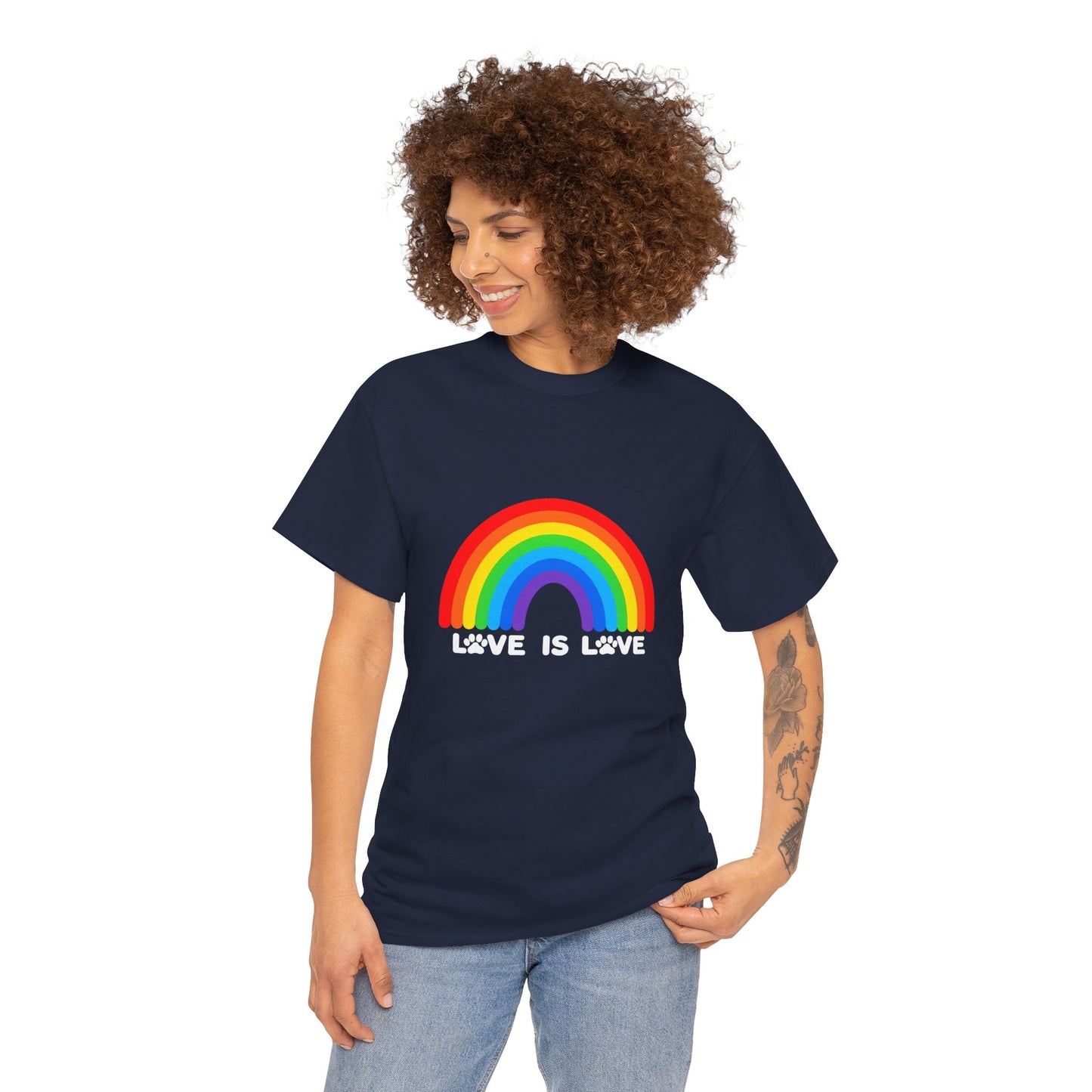Love is Love Heavy Duty Unisex Tee Sizes Small - 5XL (11 colors)