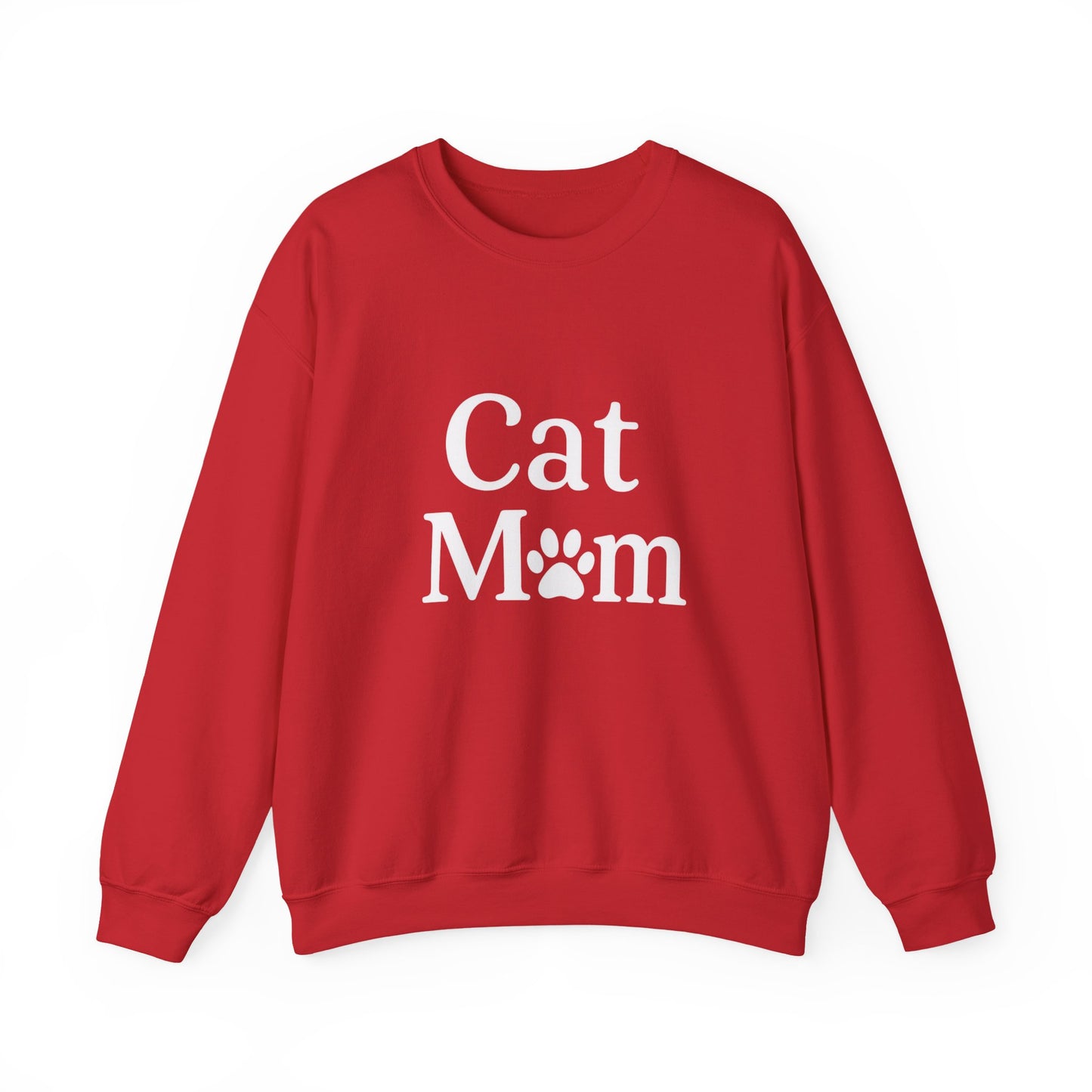 Cat Mom Sweatshirt Sizes Small - 3XL (3 colors)
