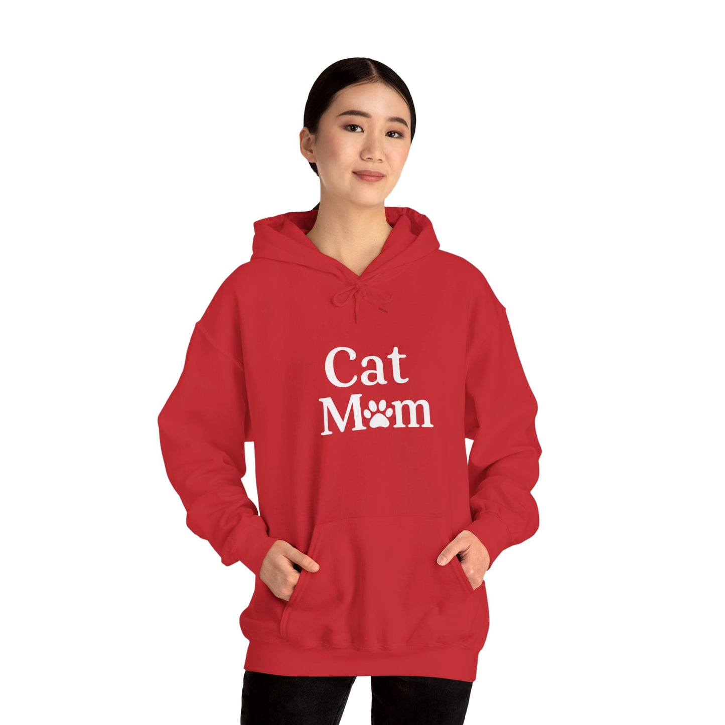 Cat Mom Unisex Hoodie Sizes Small - 5XL (8 colors)