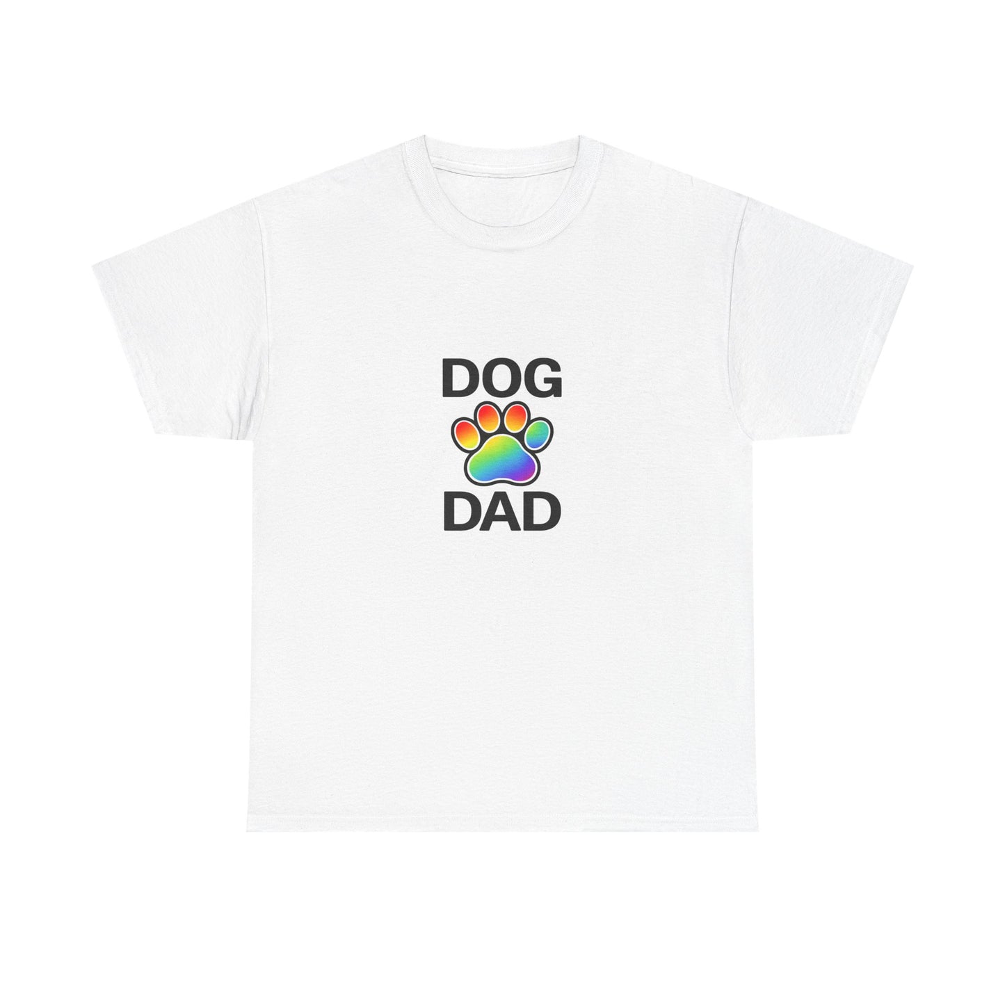 Pride Dog Dad Heavy Duty Unisex Tee Sizes Small - 5XL (11 colors)