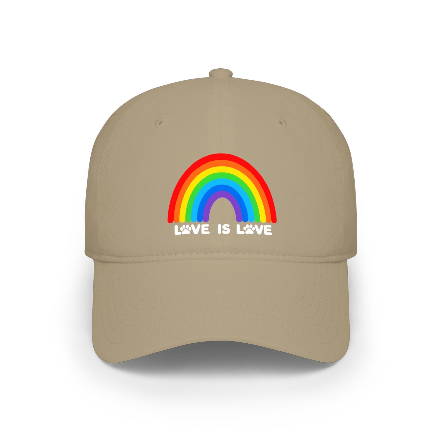 Love Is Love Low Profile Baseball Cap (5 Colors)