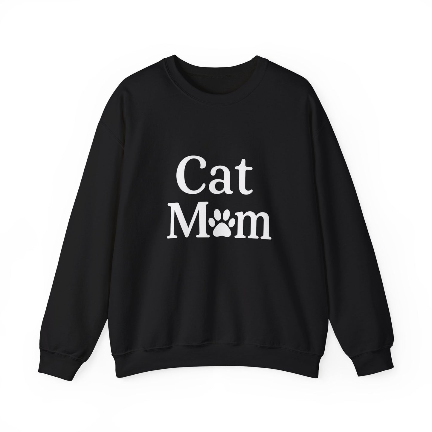 Cat Mom Sweatshirt Sizes Small - 3XL (3 colors)