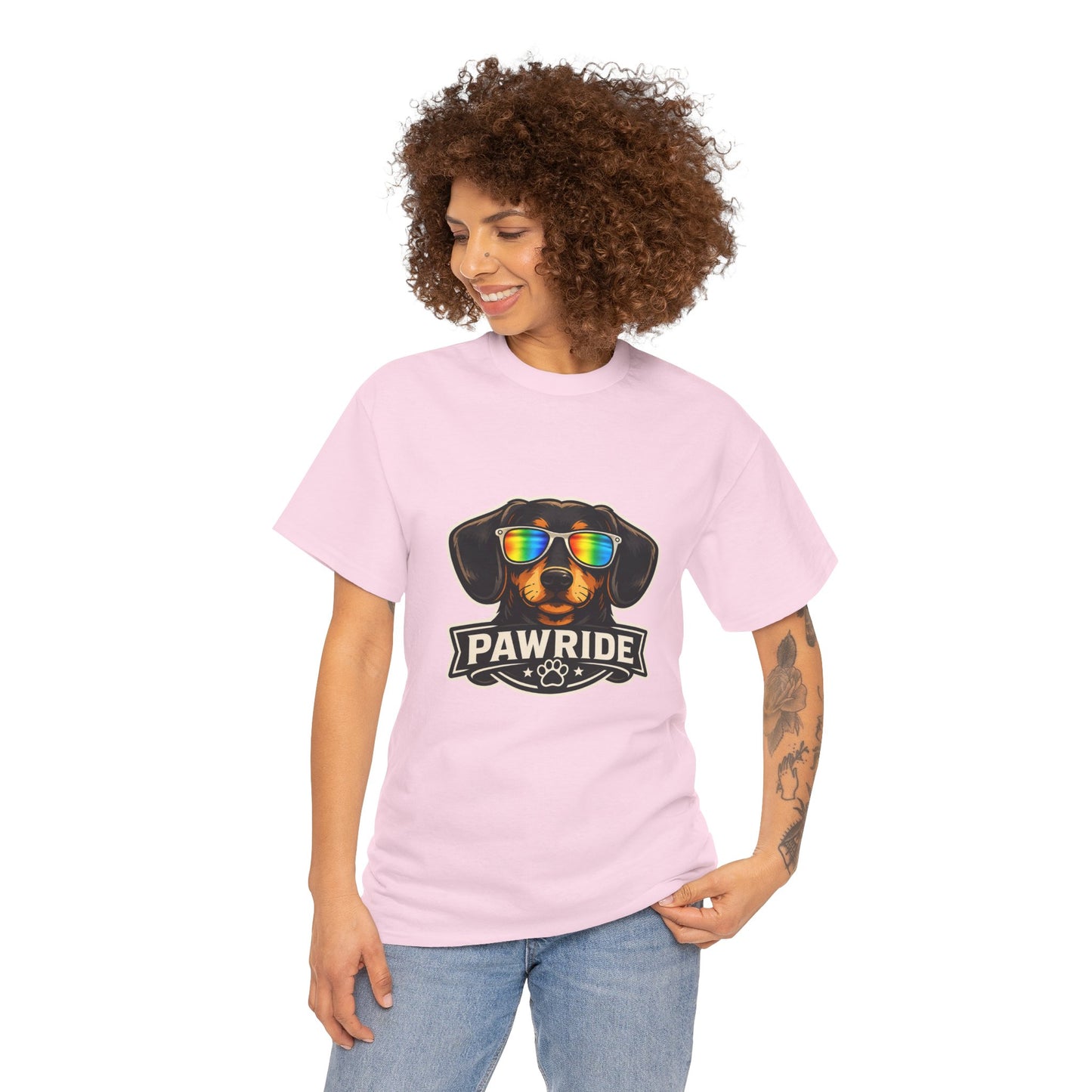 Pawride Heavy Duty Unisex Tee Sizes Small - 5XL (11 colors)