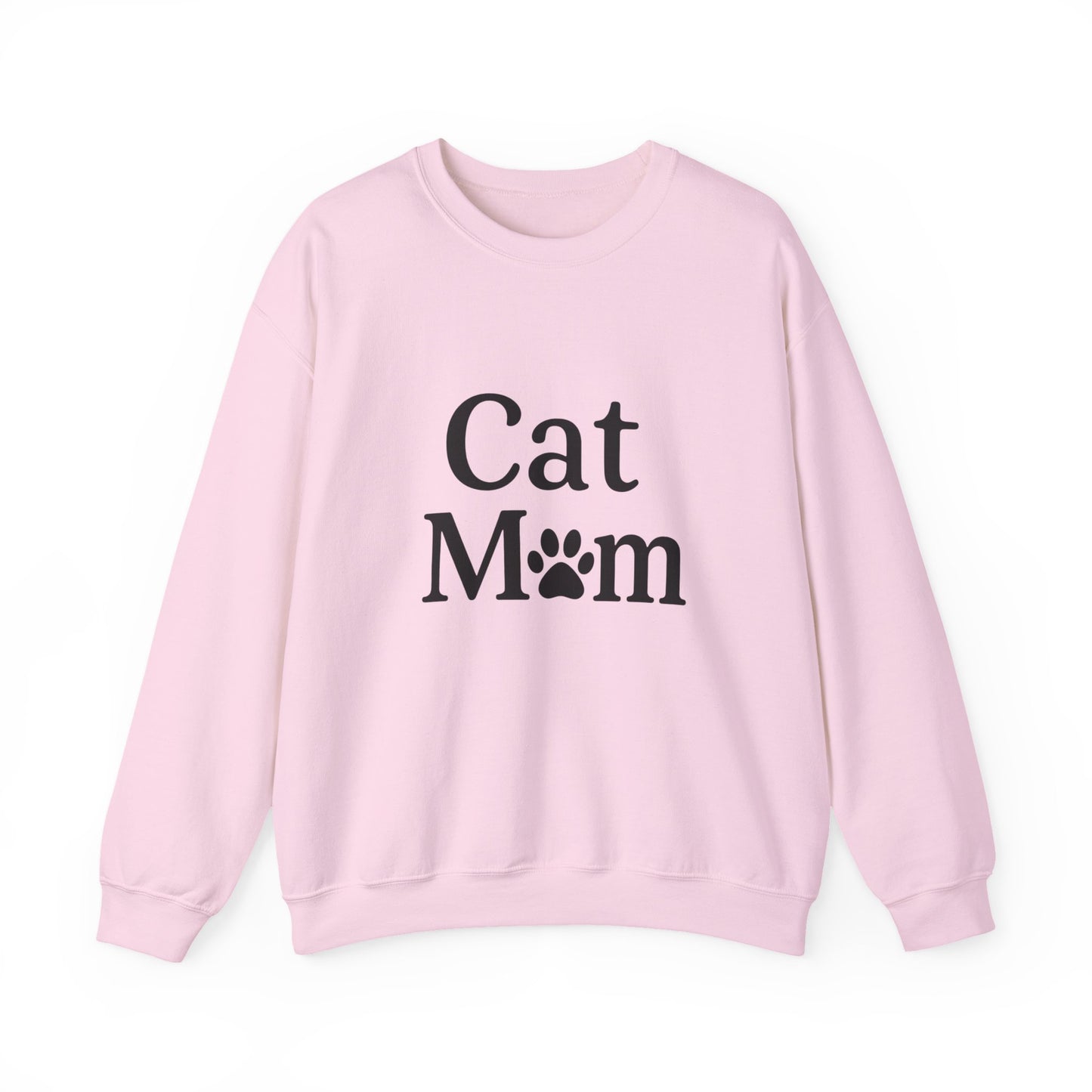 Cat Mom Sweatshirt Sizes Small - 3XL (3 colors)