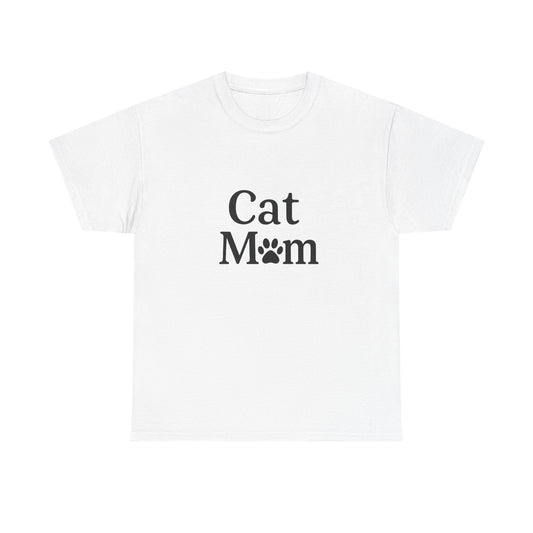 Cat Mom Heavy Duty Unisex Tee Sizes Small - 5XL (4 colors)