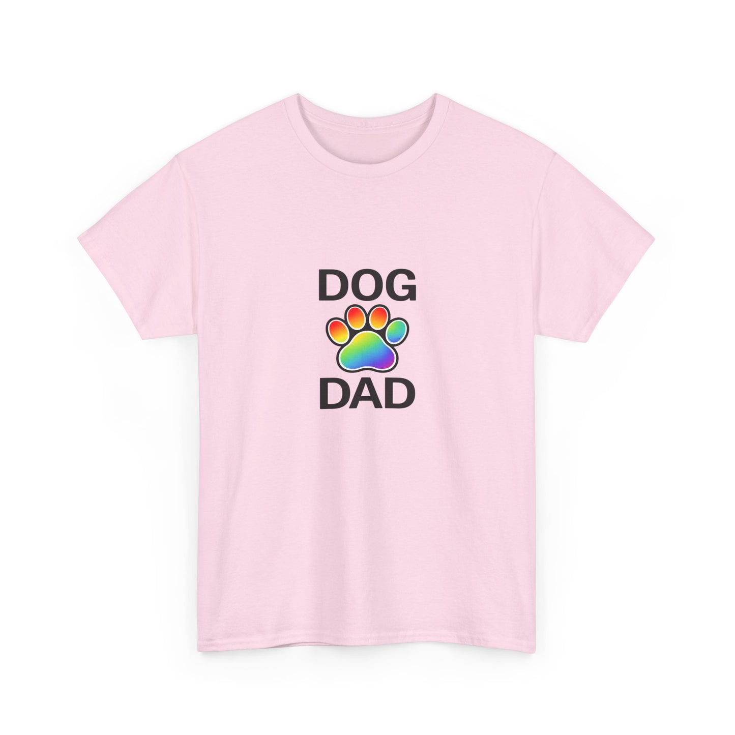Pride Dog Dad Heavy Duty Unisex Tee Sizes Small - 5XL (11 colors)