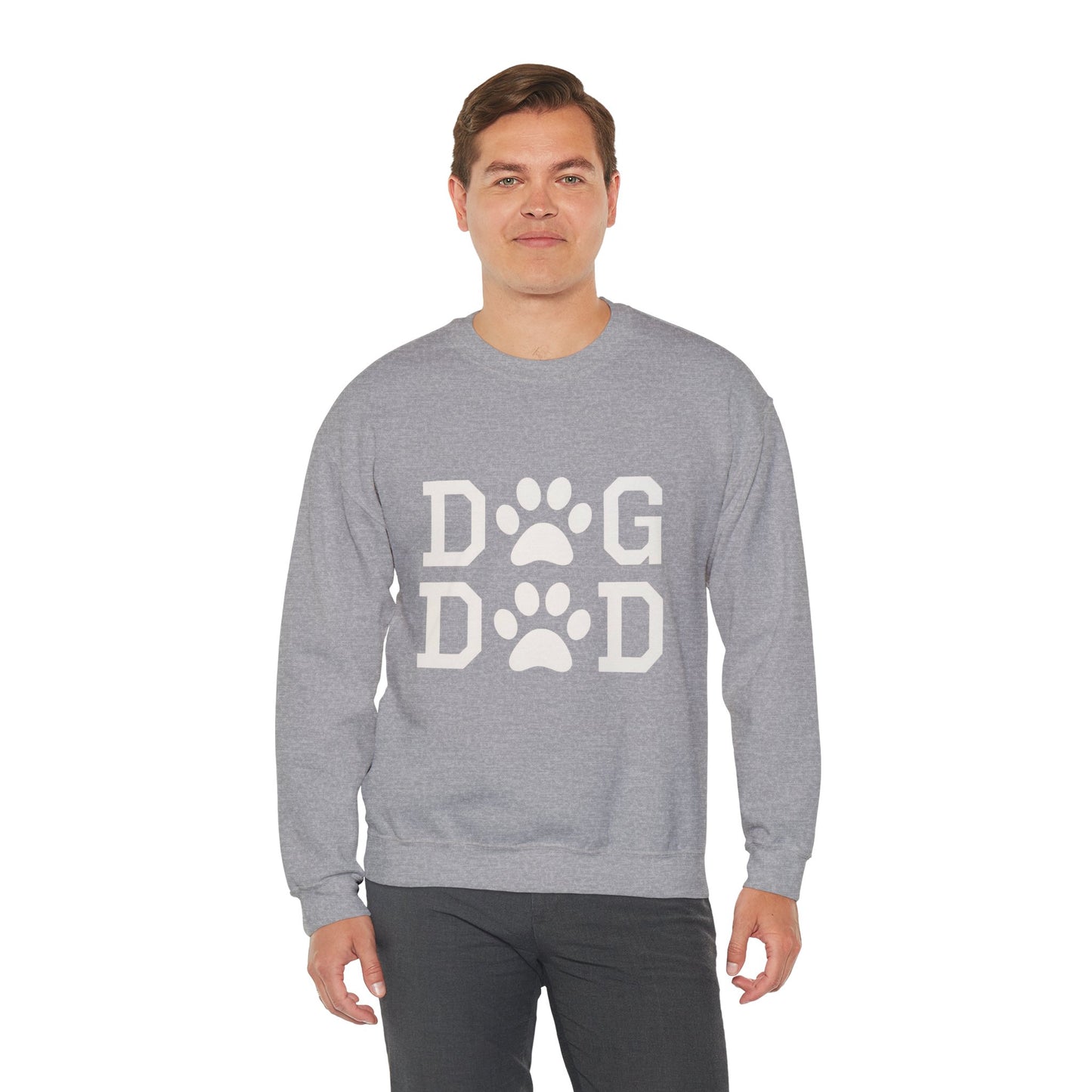 Dog Dad Sweatshirt Sizes Small - 4XL (7 colors)