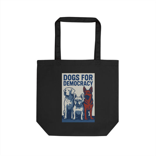 Dogs For Democracy Logo Eco-Friendly Tote Bag