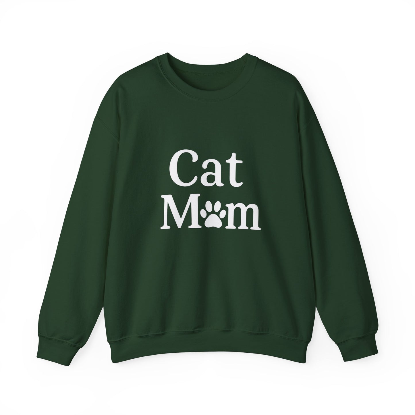 Cat Mom Sweatshirt Sizes Small - 3XL (3 colors)