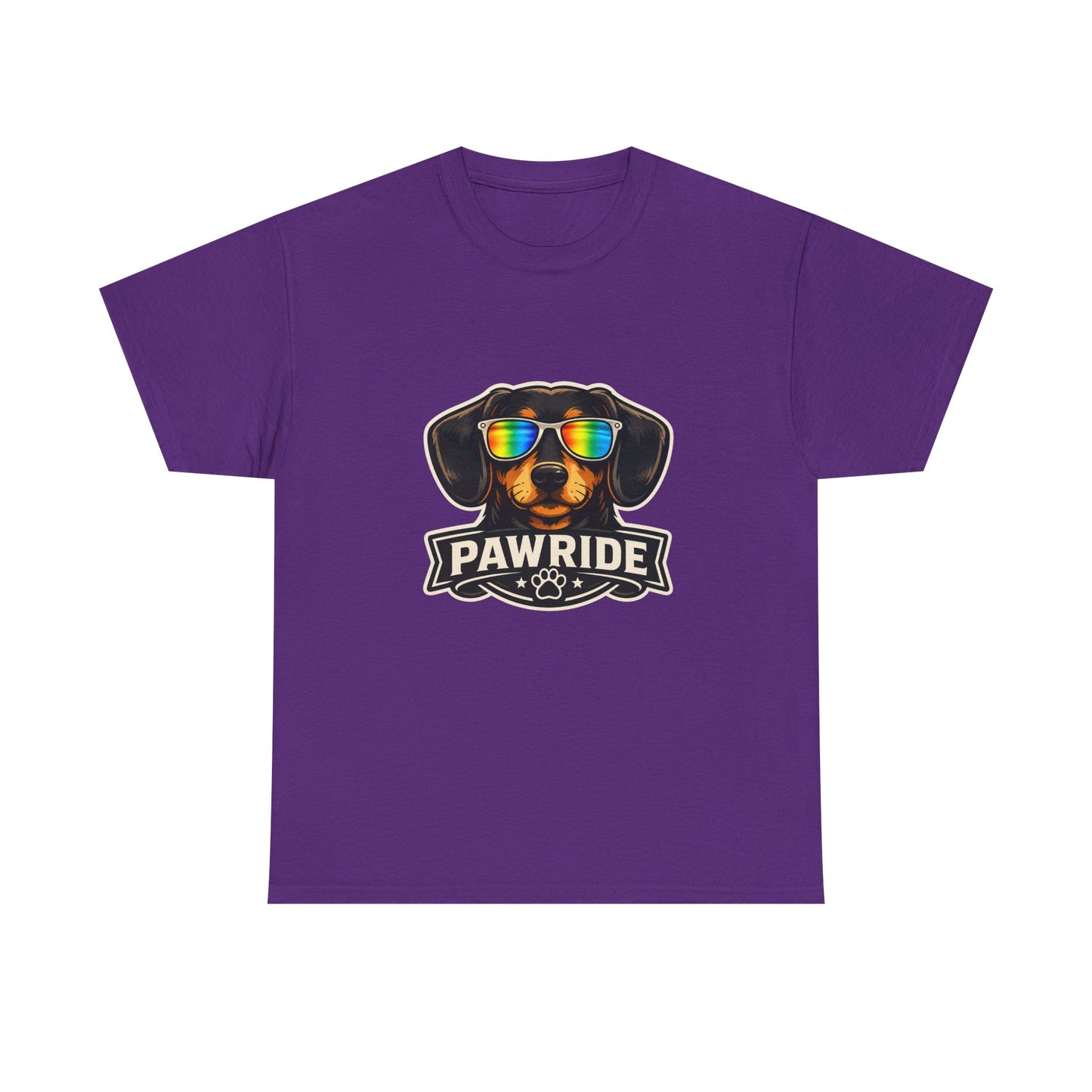 Pawride Heavy Duty Unisex Tee Sizes Small - 5XL (11 colors)