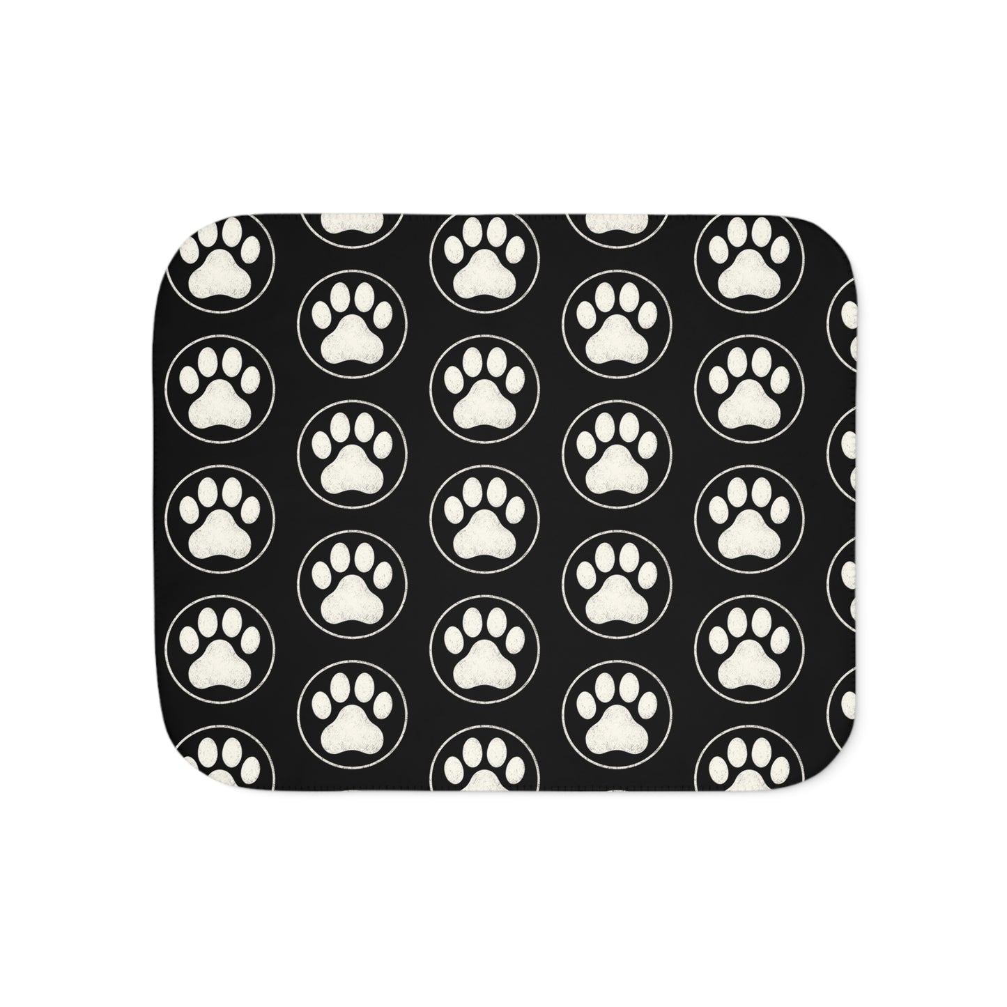 Cozy Sherpa Paw Blanket (3 sizes)