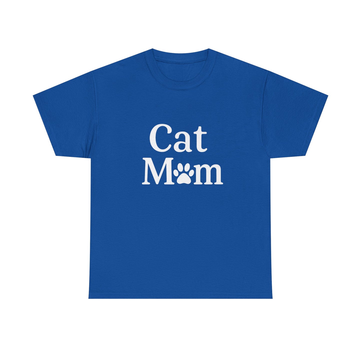 Cat Mom Heavy Duty Unisex Tee Sizes Small - 5XL (11 colors)