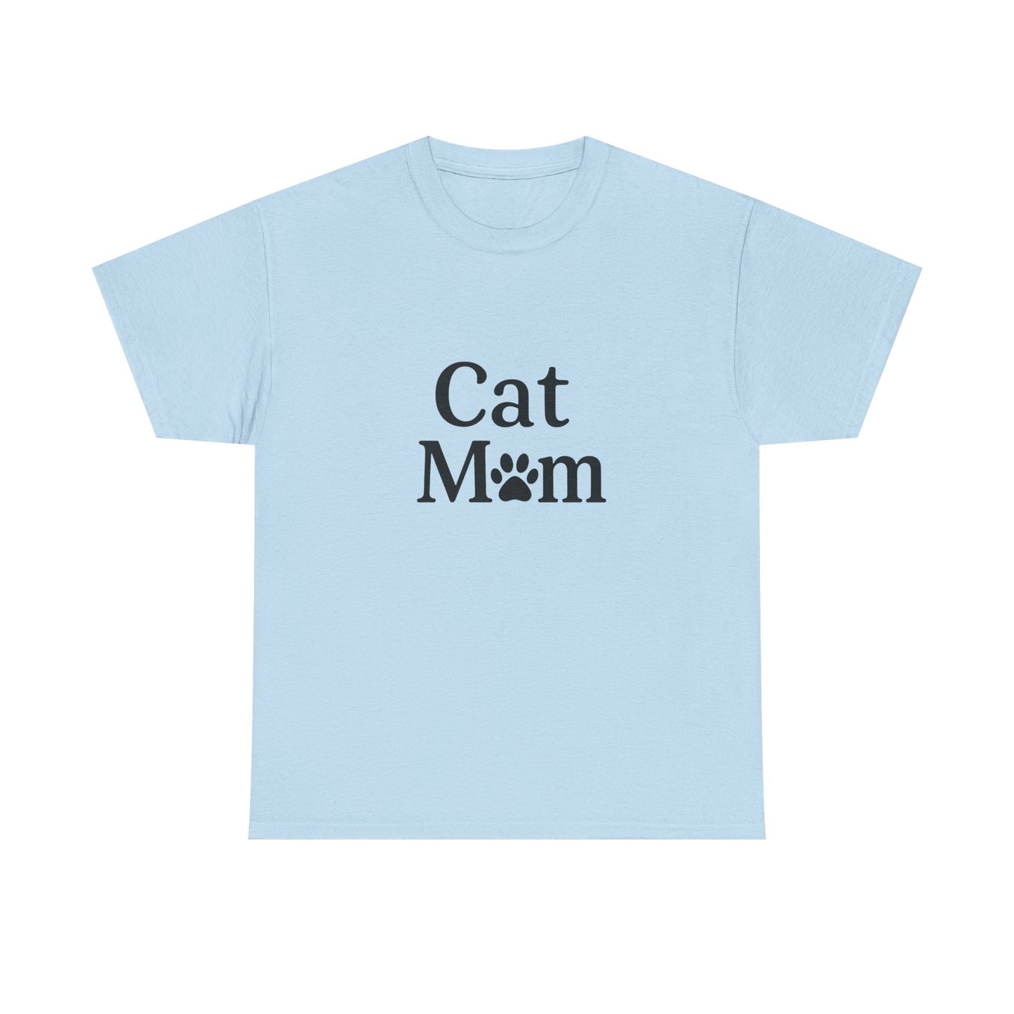 Cat Mom Heavy Duty Unisex Tee Sizes Small - 5XL (4 colors)