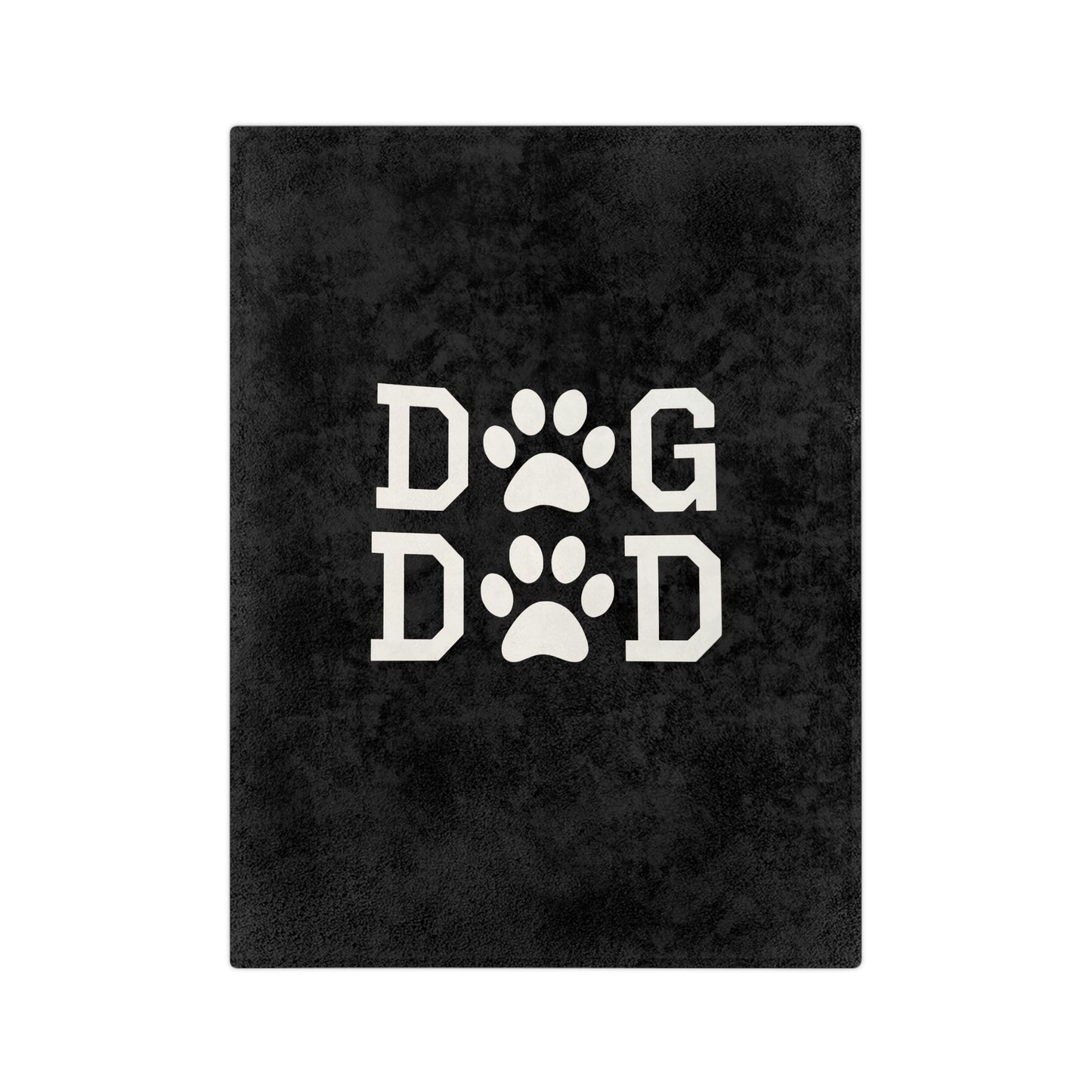 Dog Dad Cozy Fleece Throw (2 sizes)