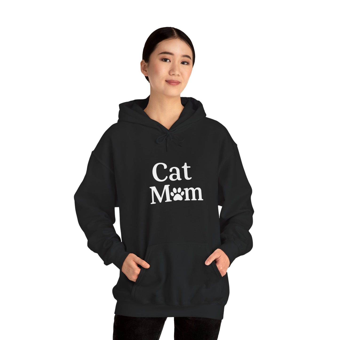 Cat Mom Unisex Hoodie Sizes Small - 5XL (8 colors)