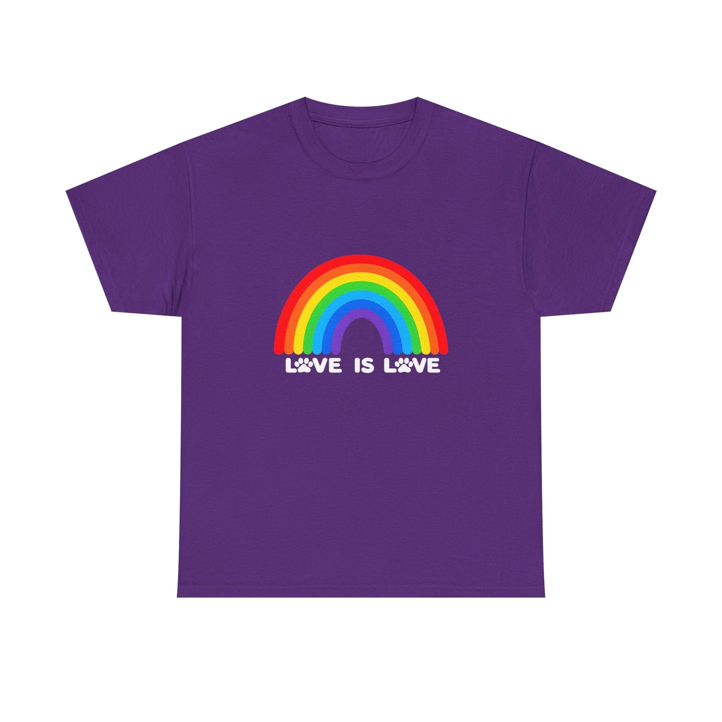 Love is Love Heavy Duty Unisex Tee Sizes Small - 5XL (11 colors)