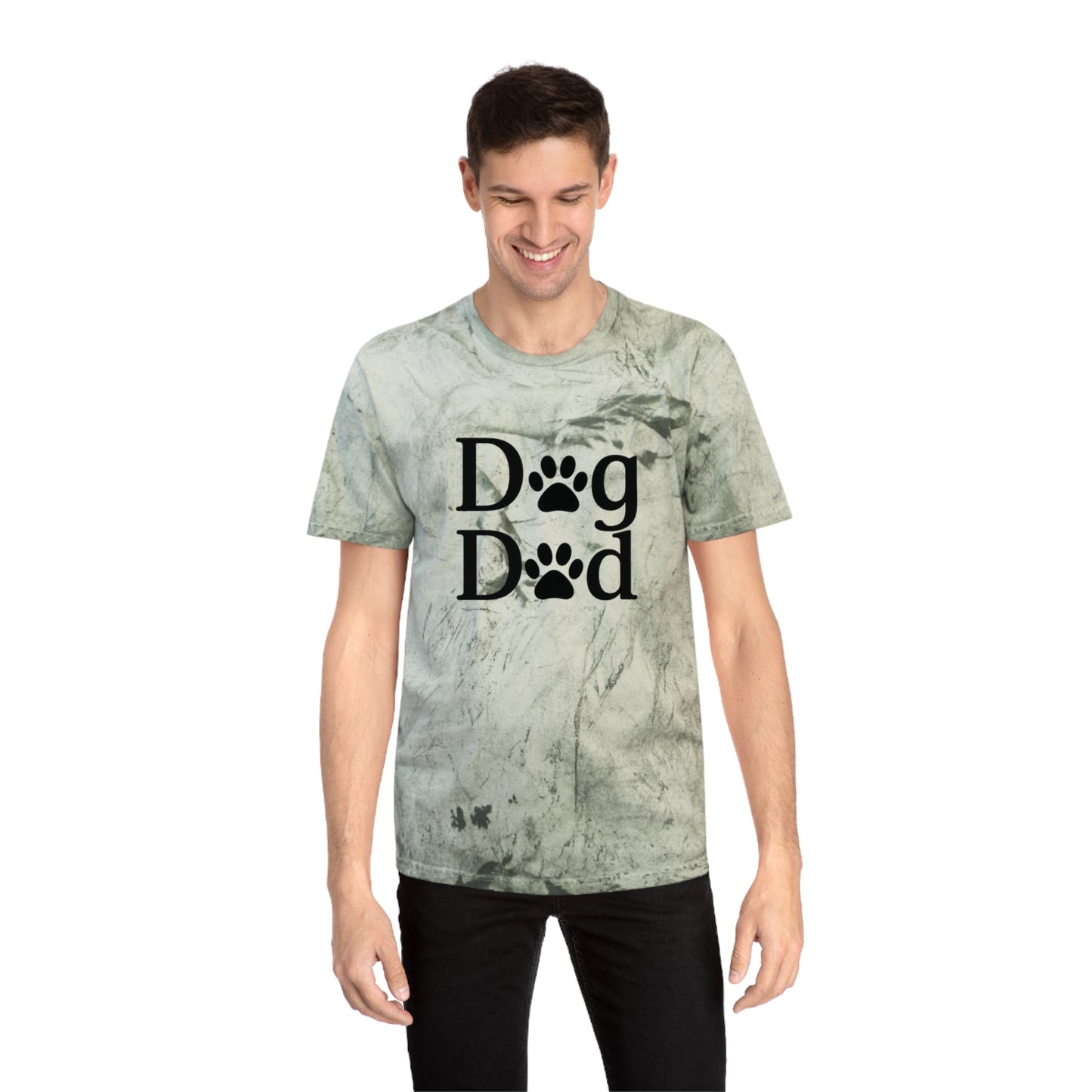 Color Blast Dog Dad Tee Sizes Small - 3XL (4 colors)