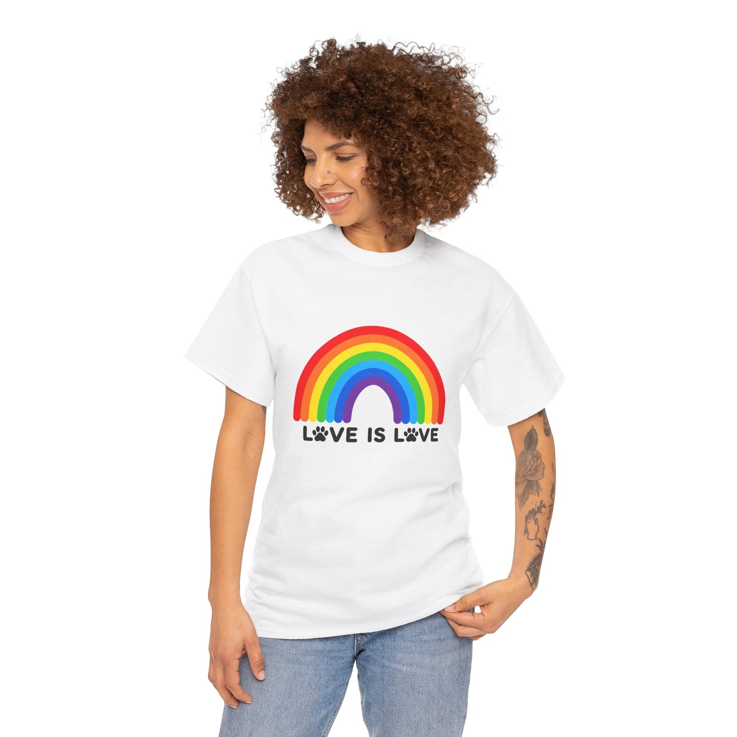Love is Love Heavy Duty Unisex Tee Sizes Small - 5XL (11 colors)