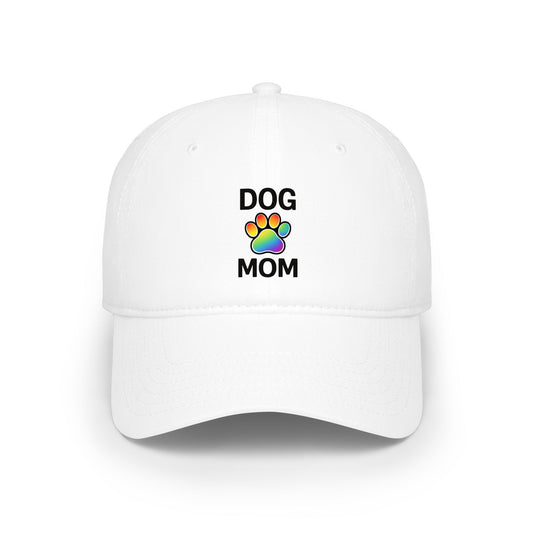 Pride Dog Mom Low Profile Baseball Cap