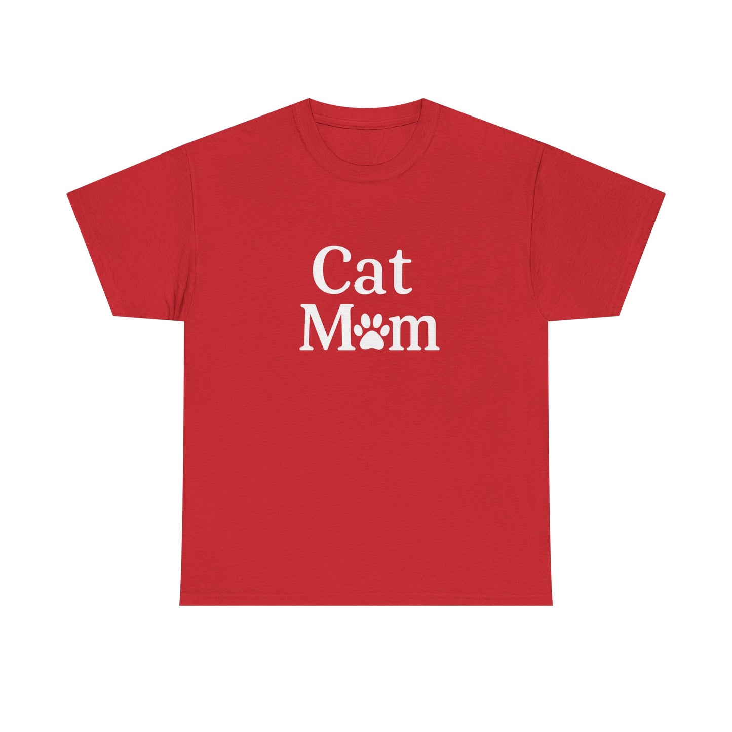 Cat Mom Heavy Duty Unisex Tee Sizes Small - 5XL (11 colors)