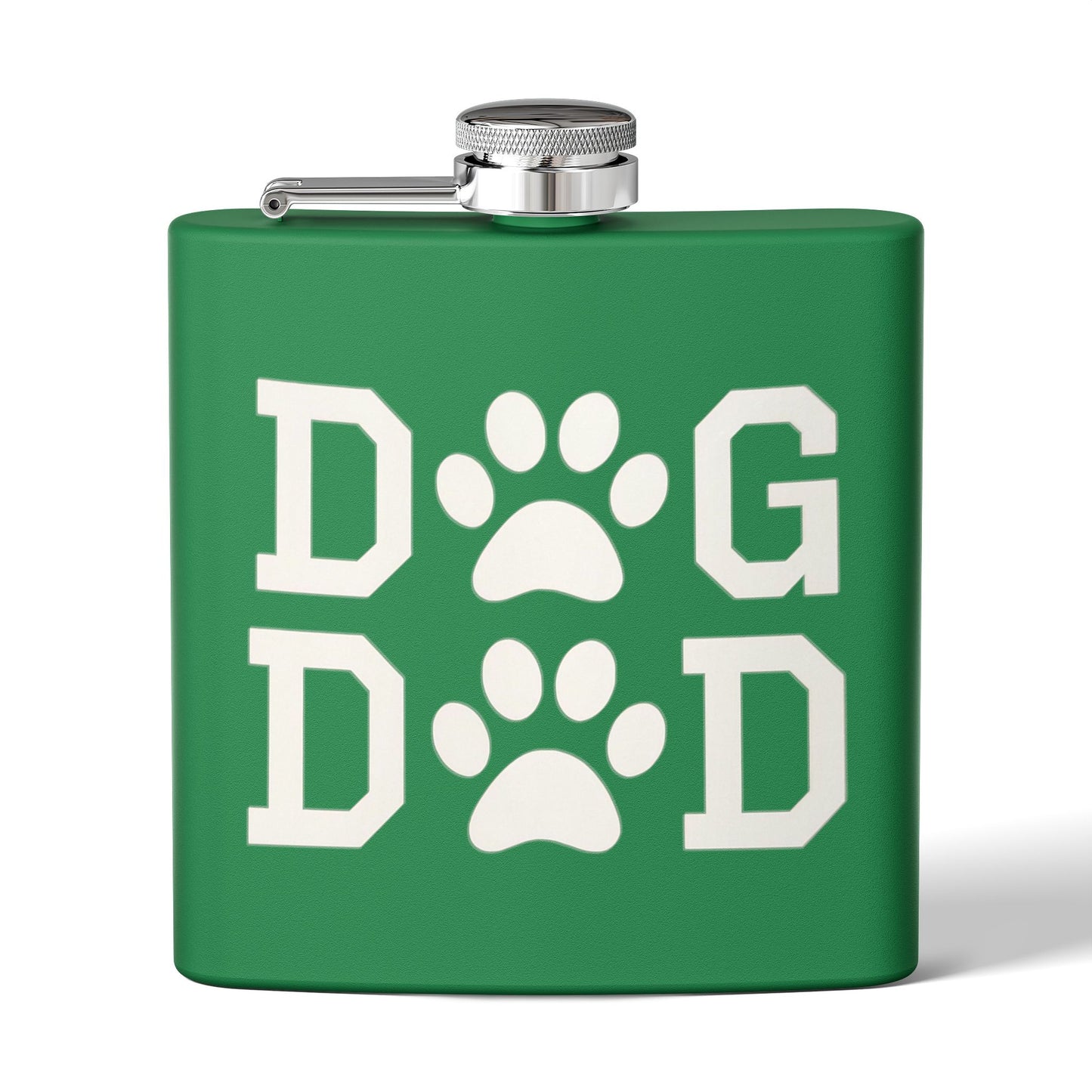 Dog Dad Stainless Steel Flask (8 colors)