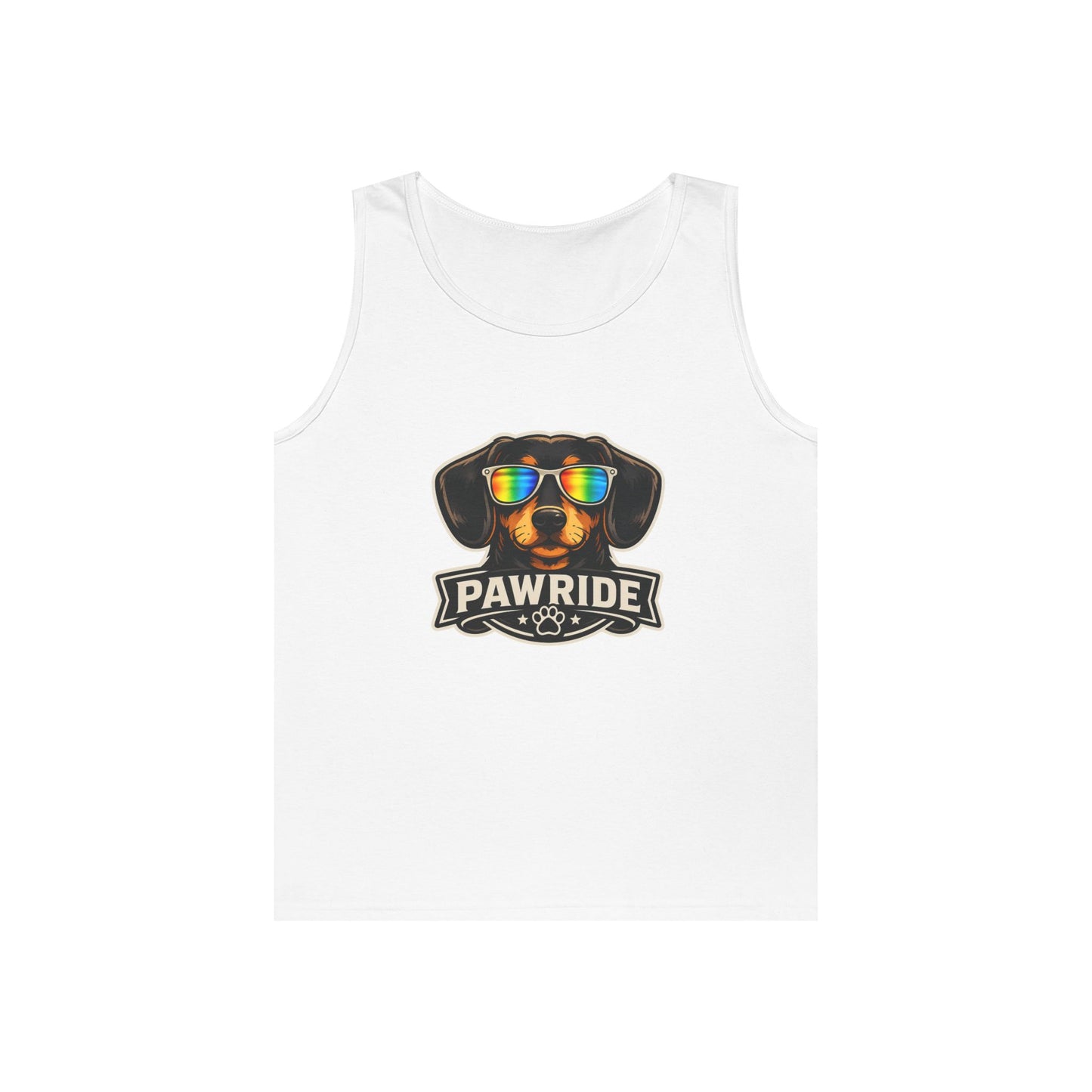 Pawride Unisex Heavy Cotton Tank Top (6 Colors)