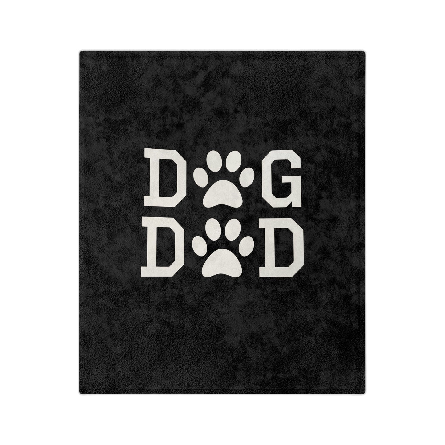 Dog Dad Cozy Fleece Throw (2 sizes)