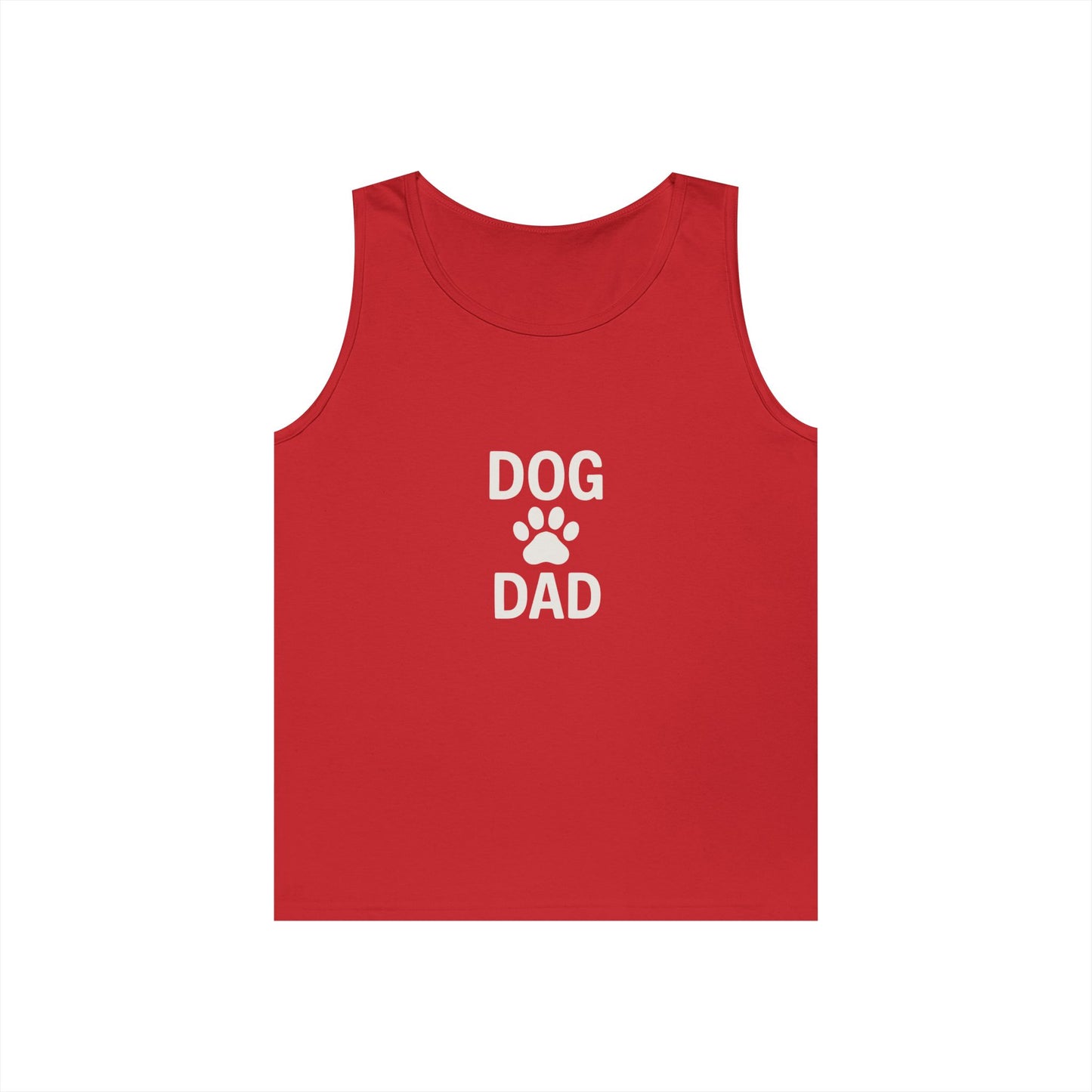 Dog Dad Unisex Heavy Cotton Tank Top
