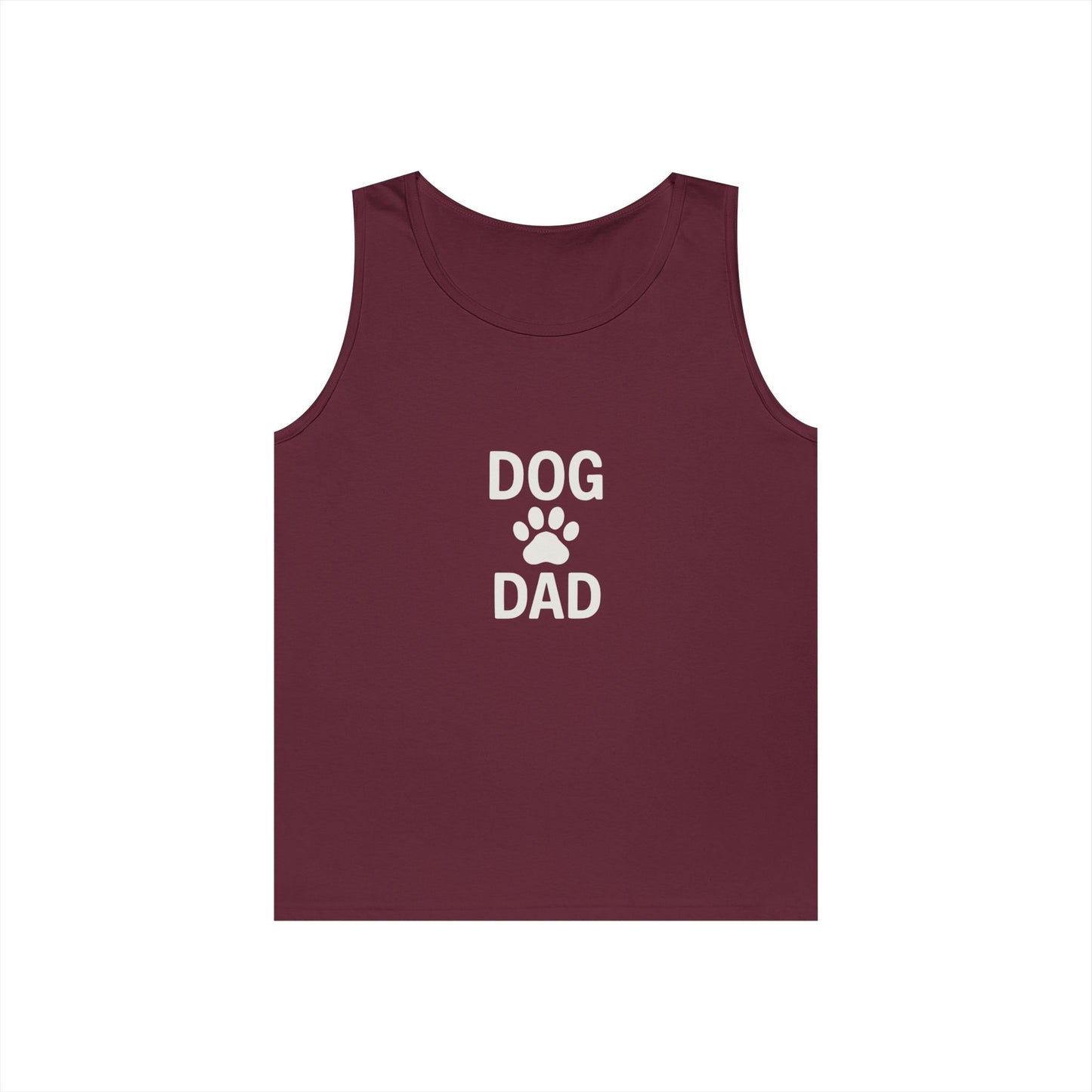 Dog Dad Unisex Heavy Cotton Tank Top