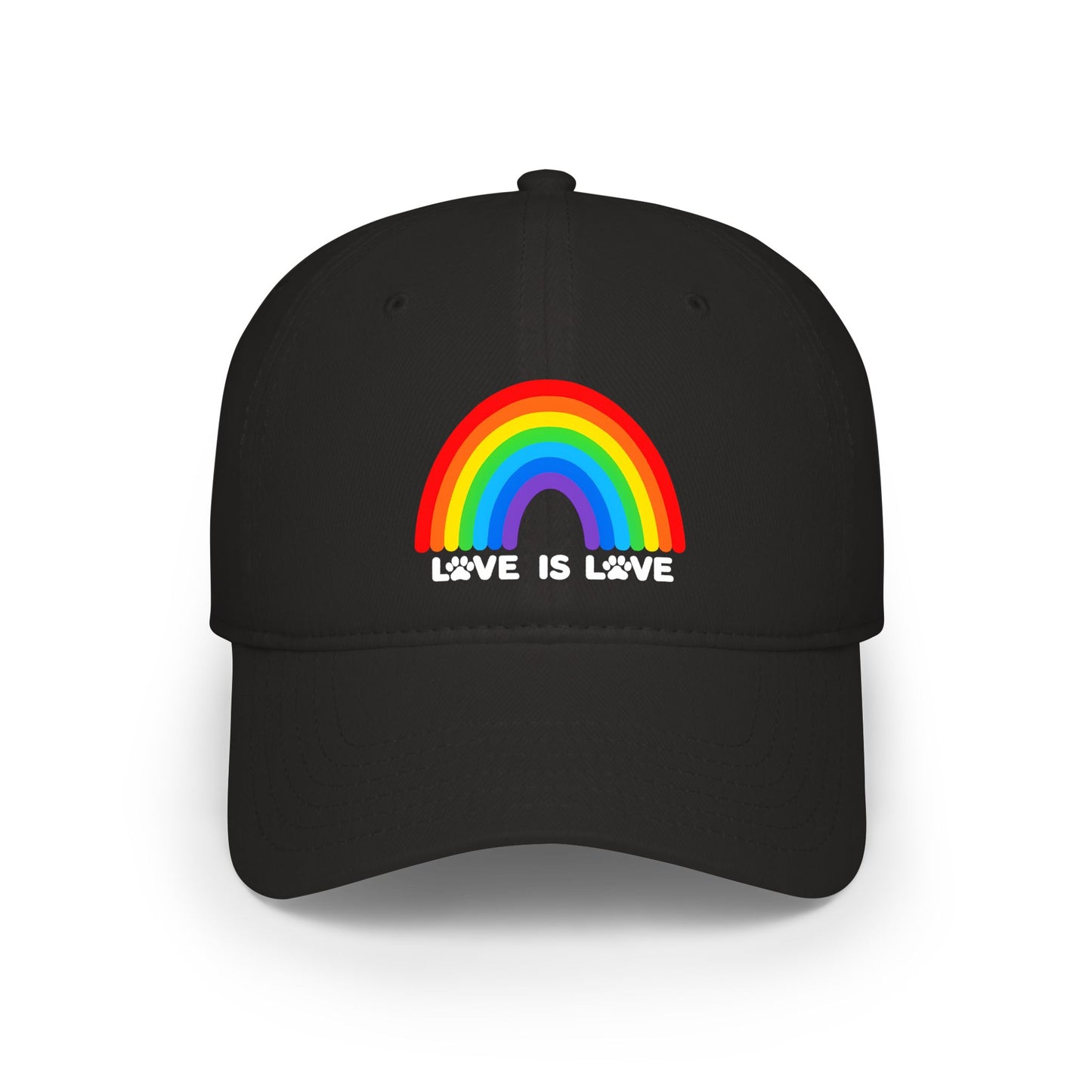 Love Is Love Low Profile Baseball Cap (5 Colors)