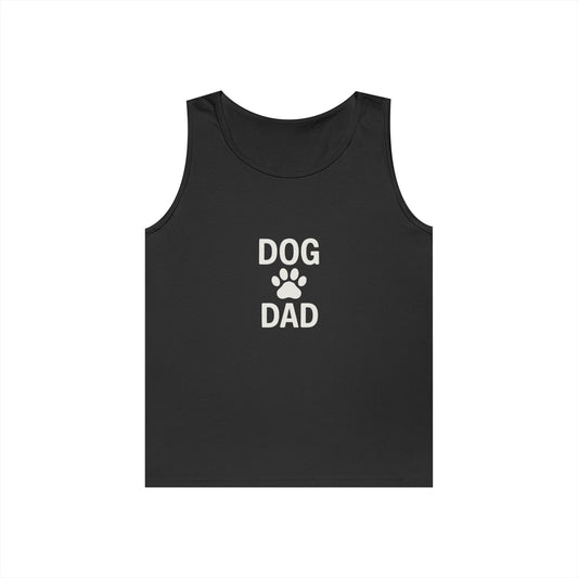 Dog Dad Unisex Heavy Cotton Tank Top