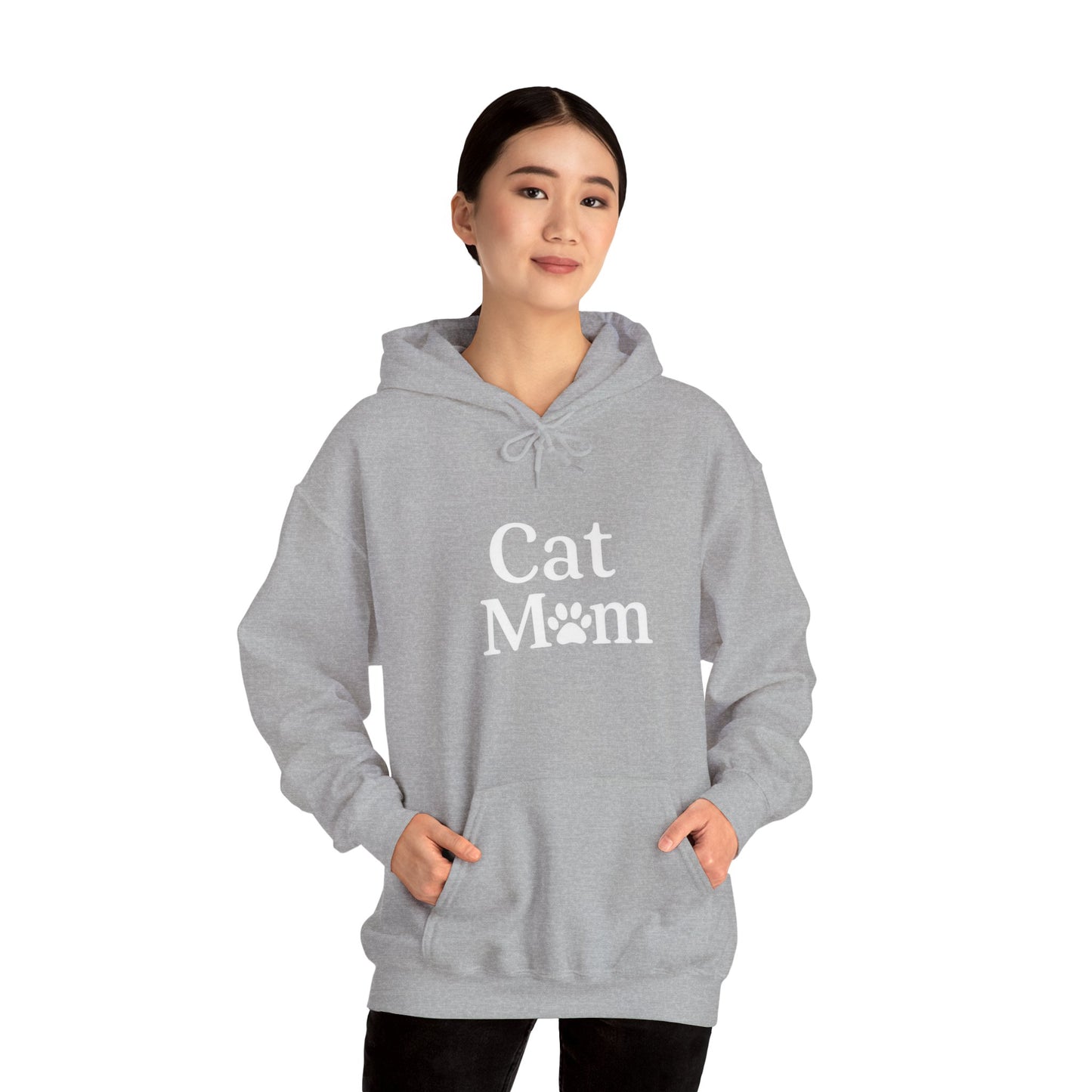Cat Mom Unisex Hoodie Sizes Small - 5XL (8 colors)