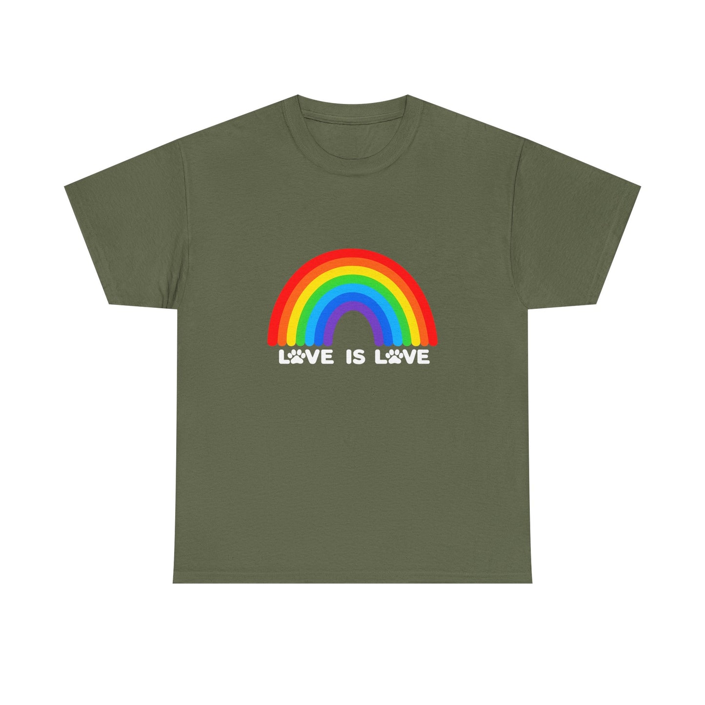 Love is Love Heavy Duty Unisex Tee Sizes Small - 5XL (11 colors)