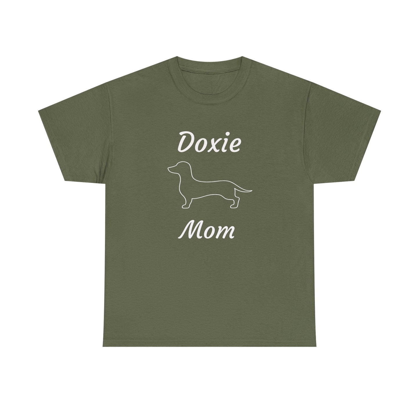 Doxie Mom Heavy Duty Unisex Tee Sizes Small - 5XL (11 colors)
