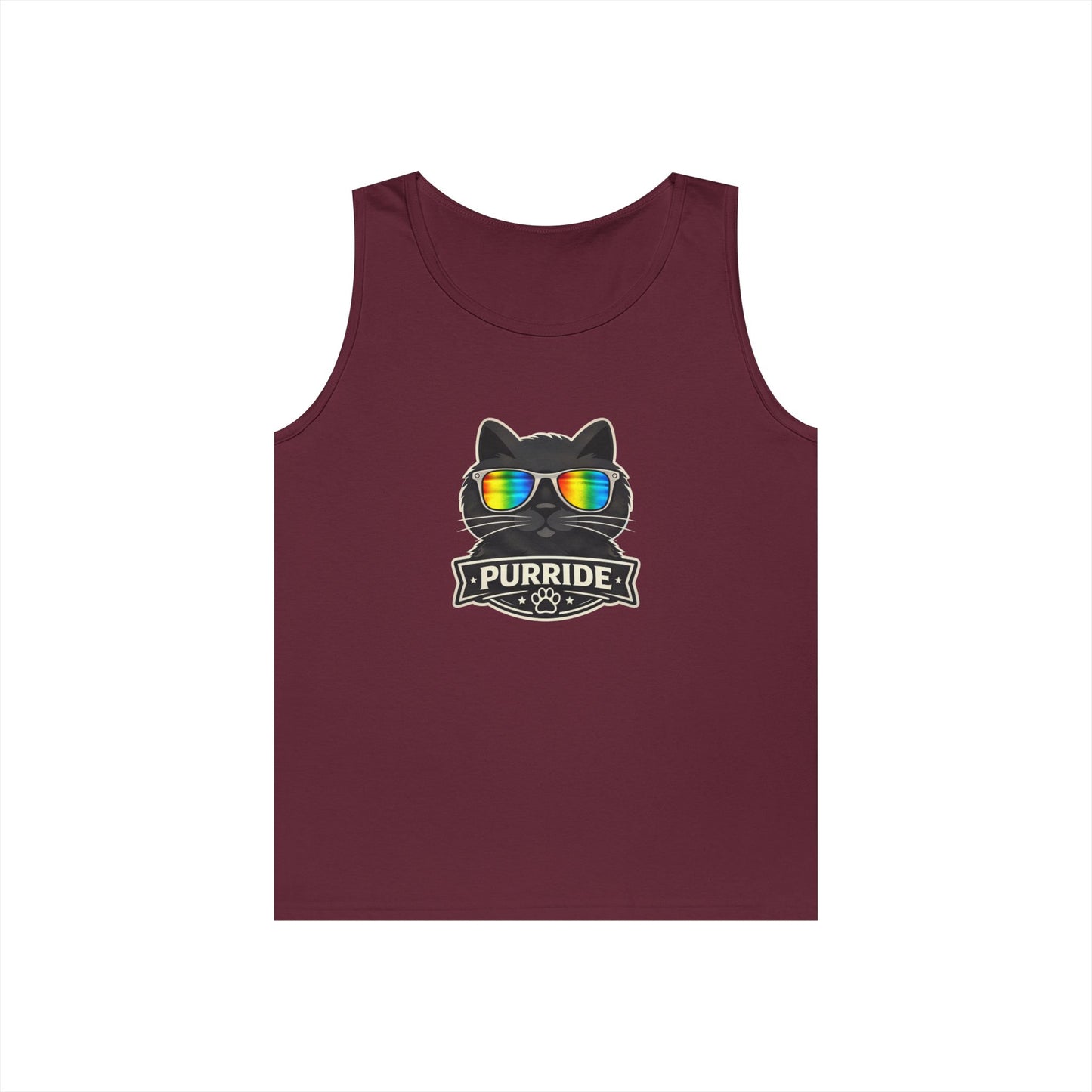 Purride Unisex Heavy Cotton Tank Top (10 Colors)