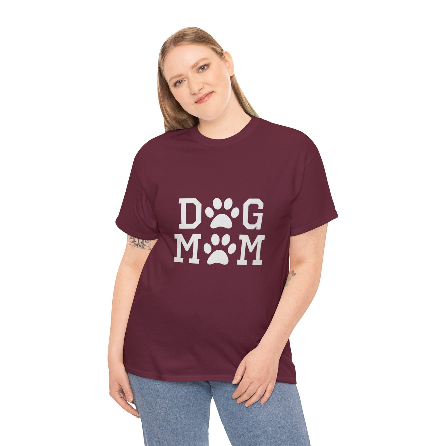 Dog Mom Heavy Duty Unisex Tee Sizes Small - 5XL (11 colors)